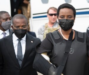 Primera dama de Haití es recibida por Primer ministro Claude Joseph
