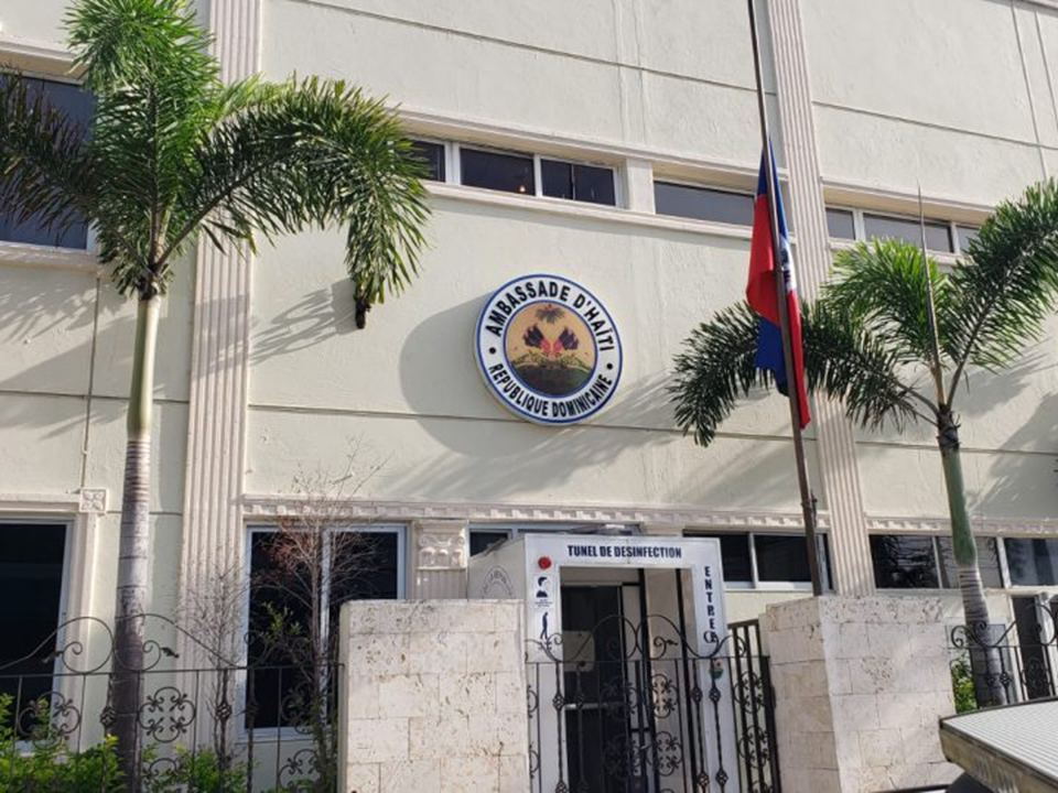 Embajada Haití en RD recibió muestras de apoyo por asesinato de presidente