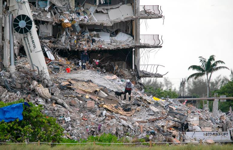 Autoridades se preparan para demoler restos de colapsada Torre Champlain, en Surfside