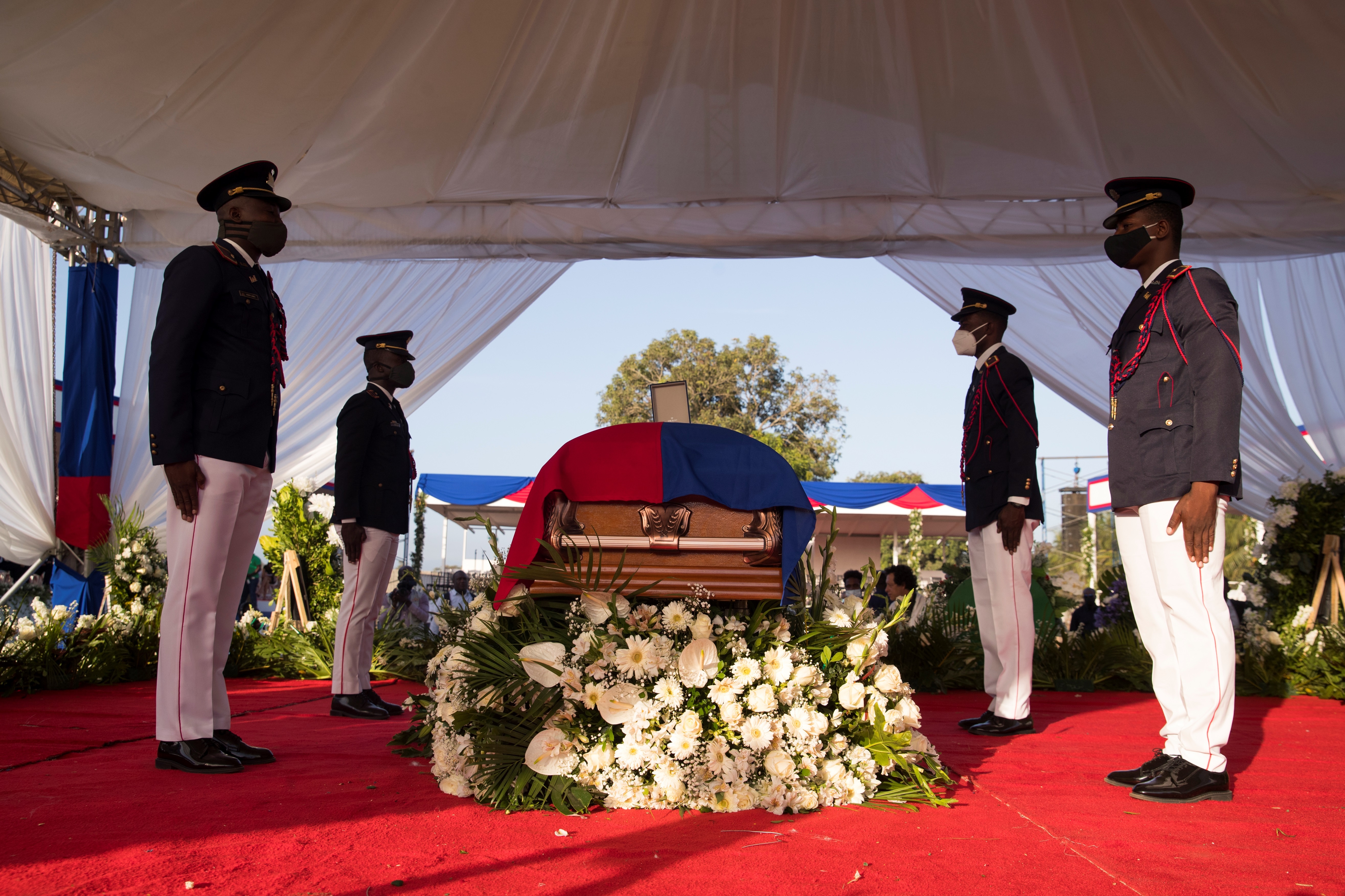 Comienza el velatorio del asesinado presidente de Haití Jovenel Moise