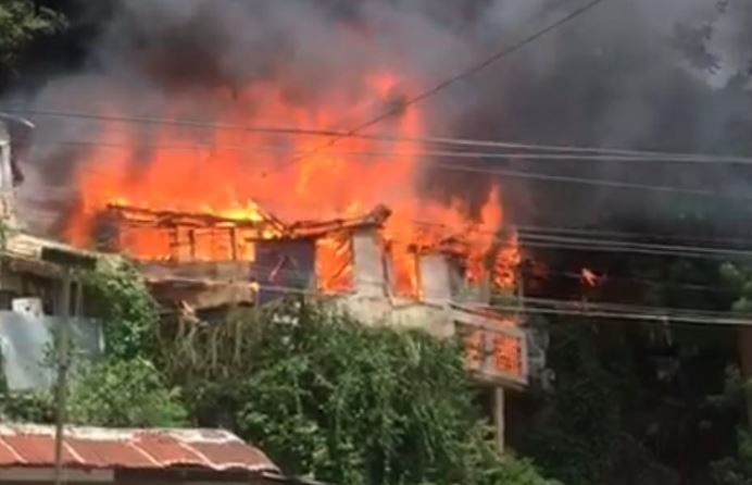 Se incendian tres viviendas en las Terrenas