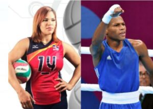Priscila Rivera y boxeador Rodrigo Marte serán abanderados de la delegación dominicana