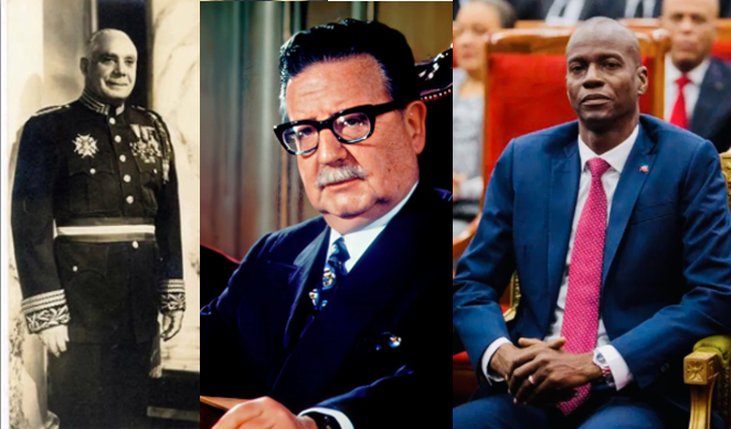 Ocho presidentes latinoamericanos asesinados desde la Segunda Guerra Mundial