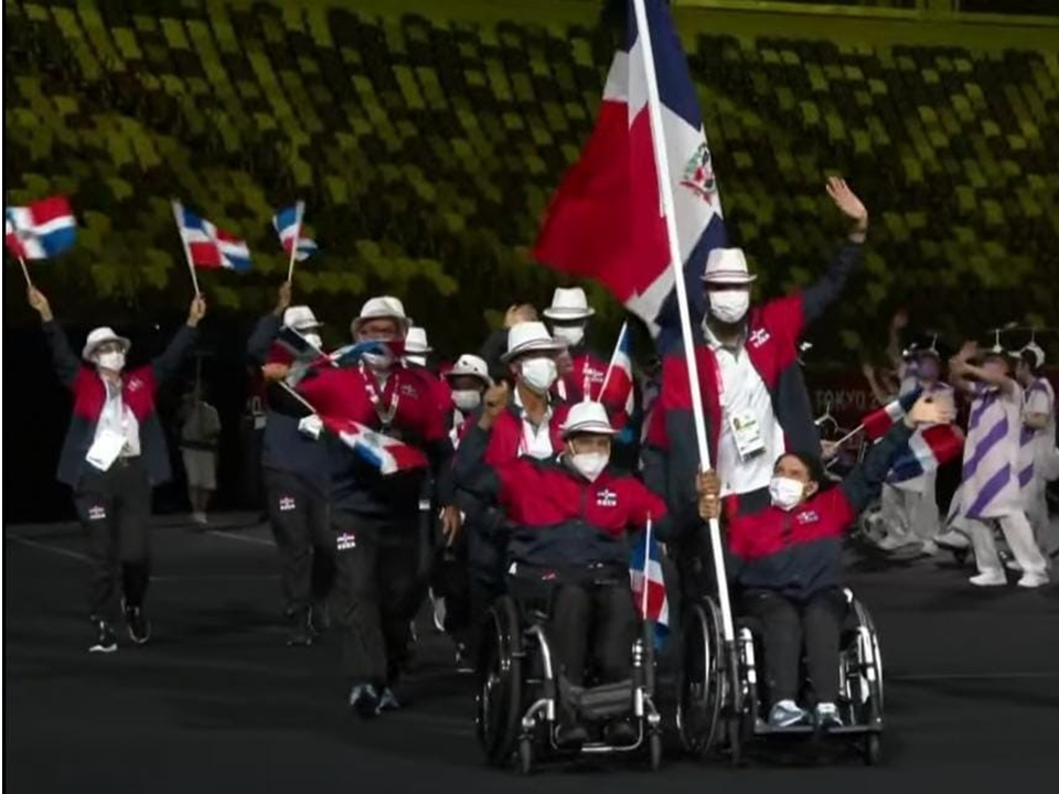 Delegación dominicana desfila en apertura de Juegos Paralímpicos