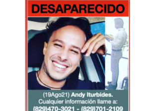 Reportan desaparecido actor dominicano Andy Iturbides 