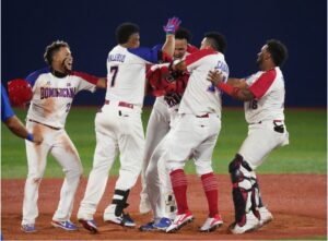 La selección de béisbol de República Dominicana venció al equipo de Israel en el primer partido de repechaje y continua su camino en la lucha Olímpica.