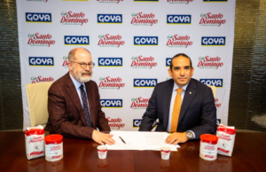 INDUBAN firma acuerdo con Goya Foods para distribución de sus marcas en EEUU