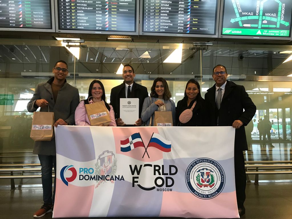 República Dominicana participa en Feria Mundial Alimentaria Moscú 2021
