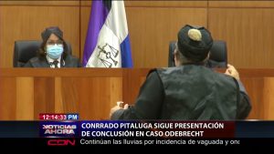 Conrado Pittaluga continúa presentando argumentos en caso Odebrecht