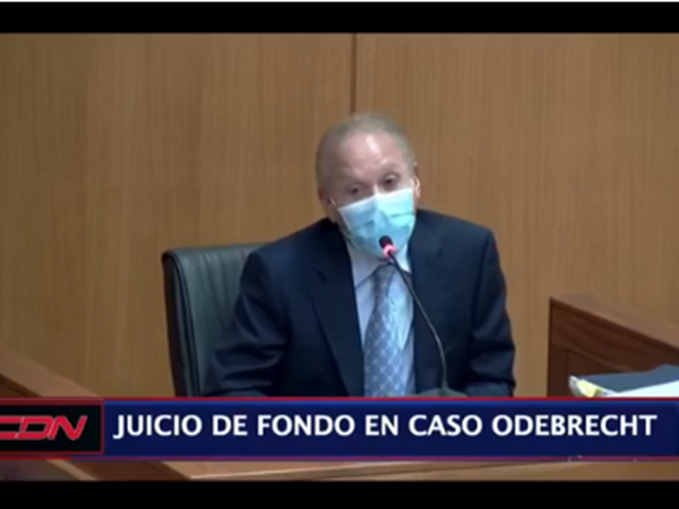 Rondón dice no recibió dinero de sobornos Odebrecht en alegato final