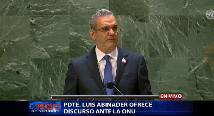 EN VIVO: Presidente Abinader habla ante la ONU