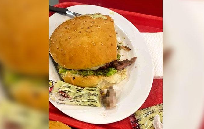 Dedo humano dentro de hamburguesa desata escándalo en Bolivia