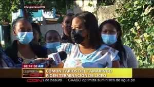 Cerca de 900 adolescentes reciben docencia a medias en El Tamarindo