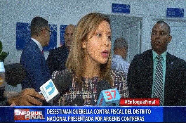 Desestiman querella contra fiscal del DN presentada por Argenis Contreras
