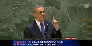 Presidente Abinader pide a la ONU asumir con “altísima prioridad” la crisis haitiana 