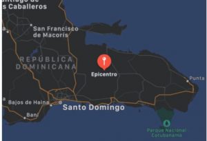  Se registra fuerte temblor de tierra en República Dominicana