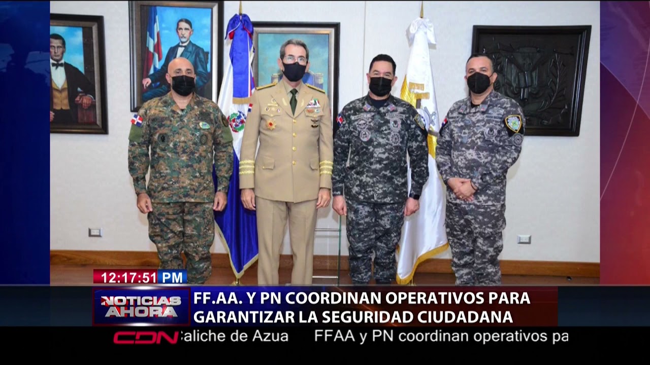 FFAA y PN coordinan operativos para garantizar seguridad ciudadana