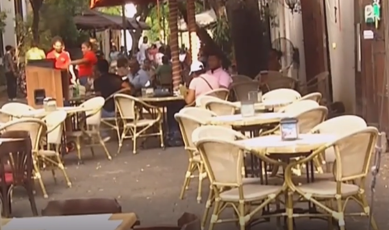 Bares y restaurantes en Zona Colonial acogen nuevas medidas por COVID