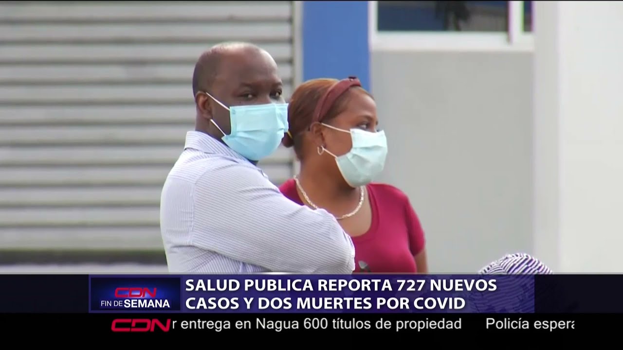 Salud Pública reporta 727 nuevos casos y dos muertes por COVID