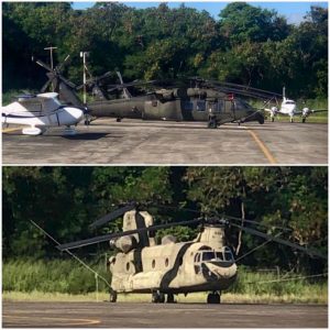 Defensa aclaró que en relación a la presencia de los helicópteros norteamericanos que aterrizaron en la provincia Puerto Plata, fue con previa autorización