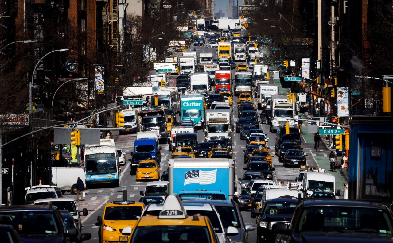 Nueva York planea quitar a los coches un 25 % del espacio público
