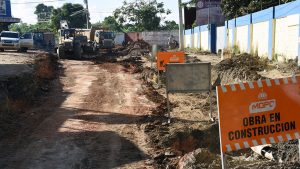 Residentes SDO piden reinicio de trabajos avenida Los Beisbolistas