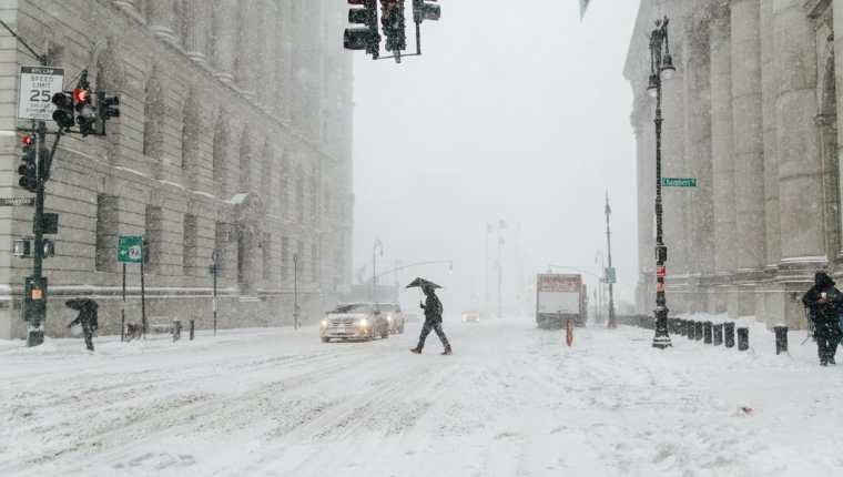 Se espera nieve y posible "ciclón bomba" en Nueva York y otros estados