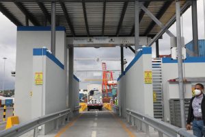 Instalan escáner para inspeccionar contenedores en Puerto de Haina