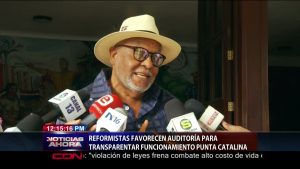 Reformistas favorecen auditoría para transparentar Punta Catalina