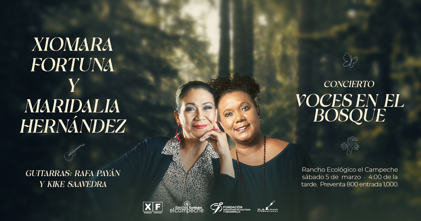 Xiomara Fortuna presentará el concierto "Voces en el bosque"