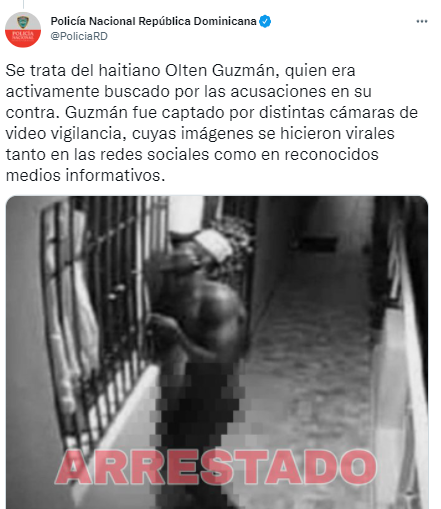 Policía Nacional apresa violador y ladrón del ensanche La Paz