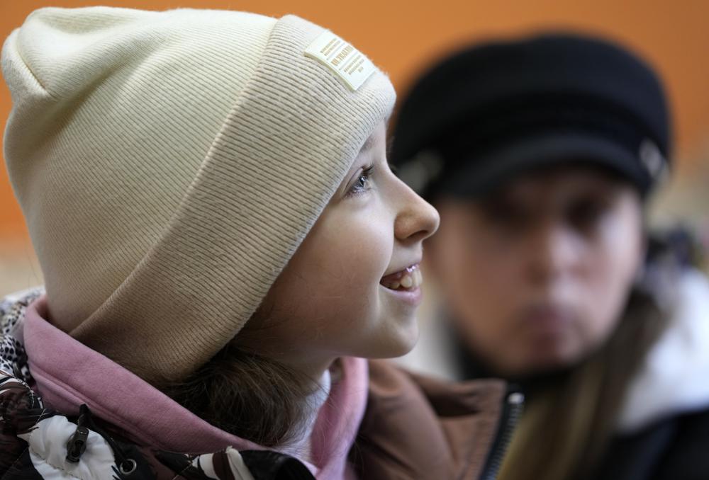 Niños que huyen de Ucrania: Me preocupo por los amigos que deje atrás
