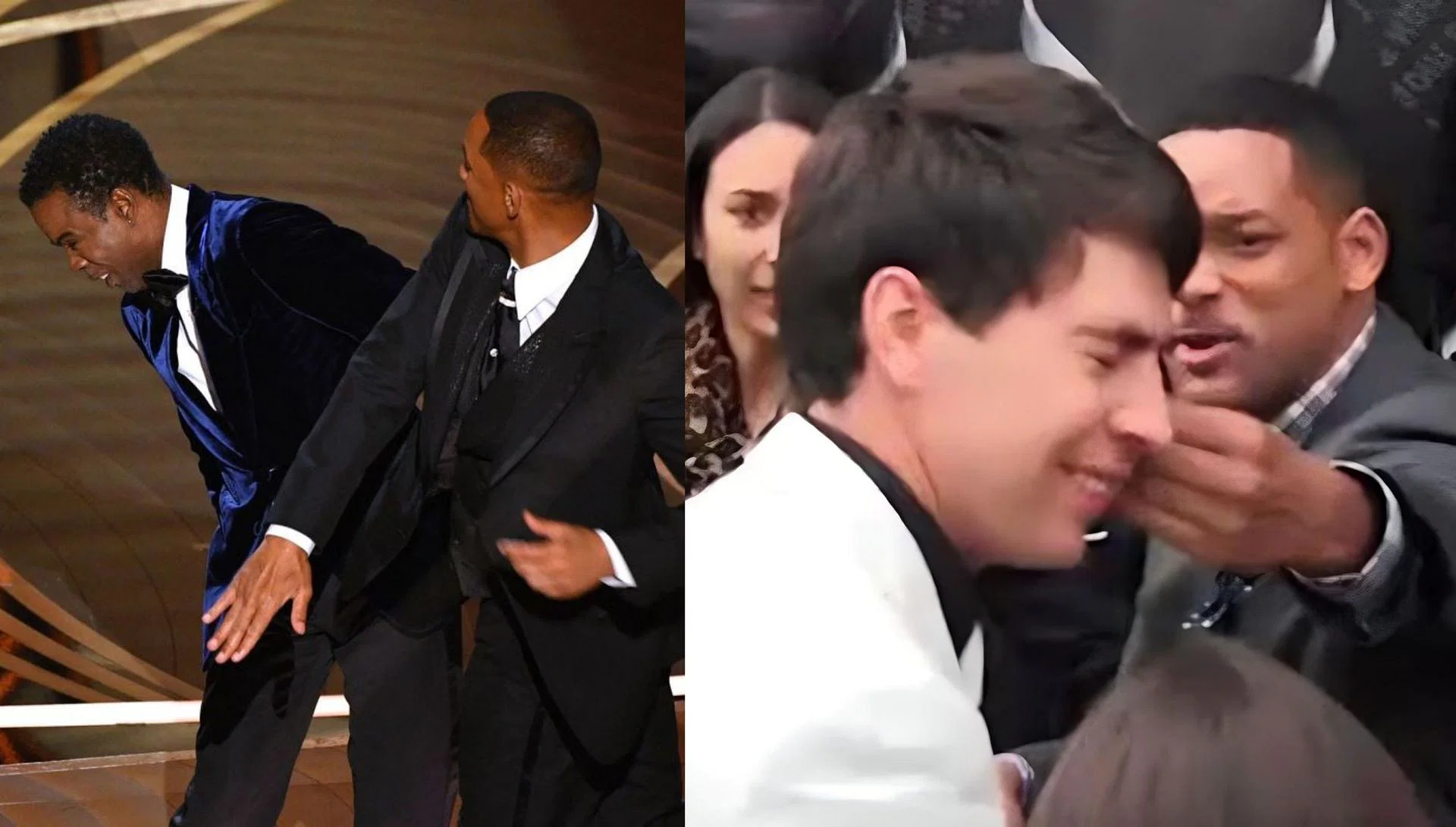 Video: Will Smith ya abofeteó a un periodista por darle un beso