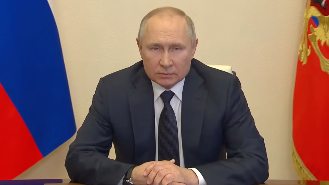 Putin asegura que su operación en Ucrania avanza según lo planeado