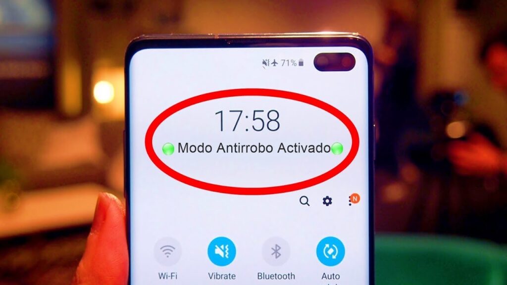 Modo Antirrobo en Android