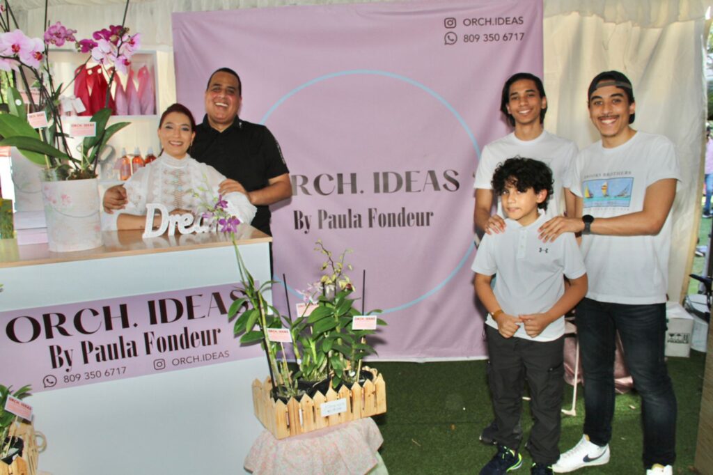 Paula Fondeur presentó su proyecto Orch.Ideas, en medio del Festival de la Alegría, que se celebró con éxito este fin de semana en el Jardín Botánico Nacional.