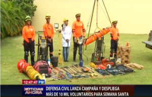 Defensa Civil desplegará más de 10 mil voluntarios en Semana Santa 