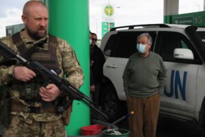 Guterres llegó a Kiev en misión de paz para reunirse con Zelenski