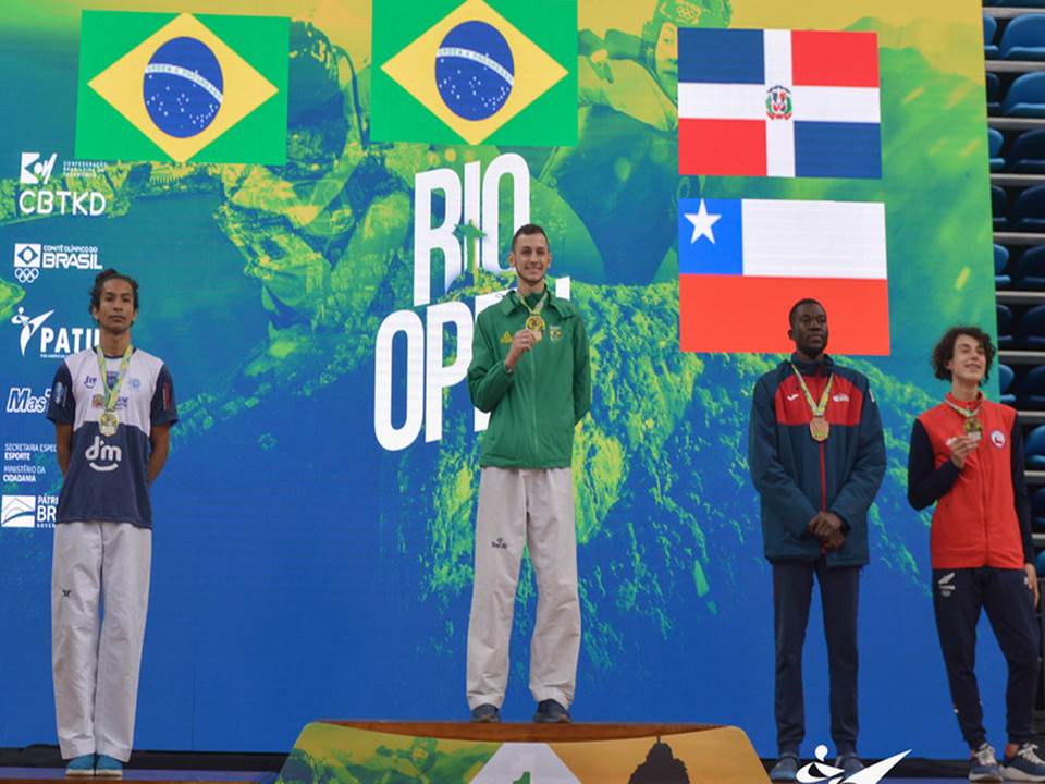 Taekwondo suma tres medallas para el país en Abierto de Brasil 2022