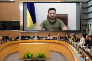 Ucrania se retirará de negociación de paz si hay referéndum en Jerson