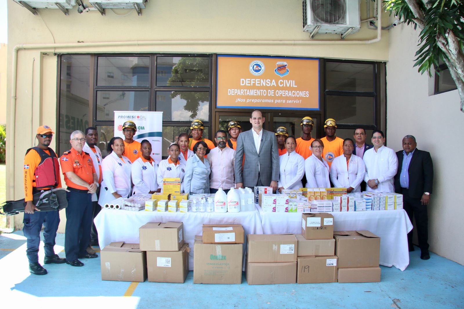 PROMESE/CAL entrega medicamentos para operativos de Semana Santa
