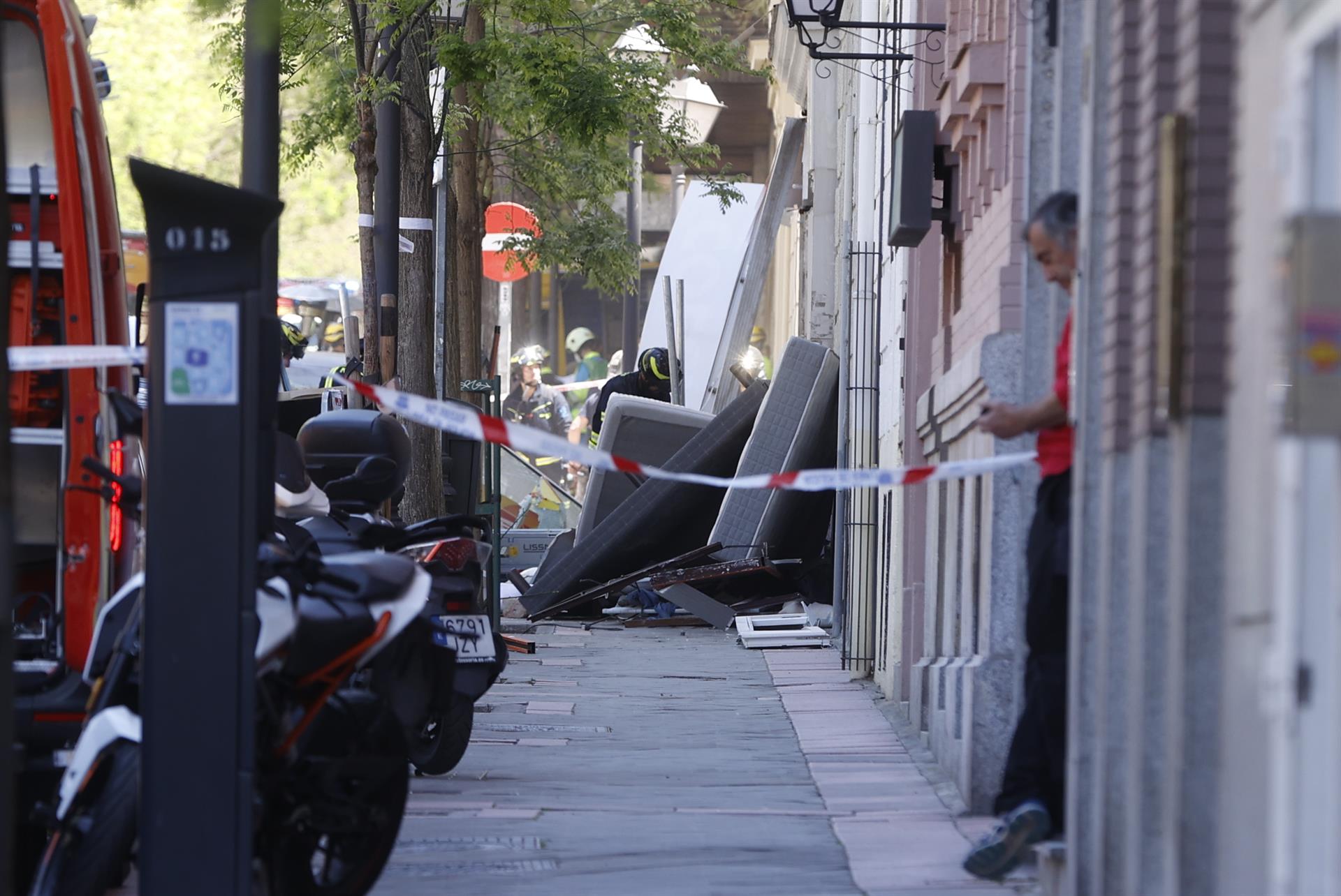 18 heridos y dos desaparecidos por explosión de un edificio en Madrid