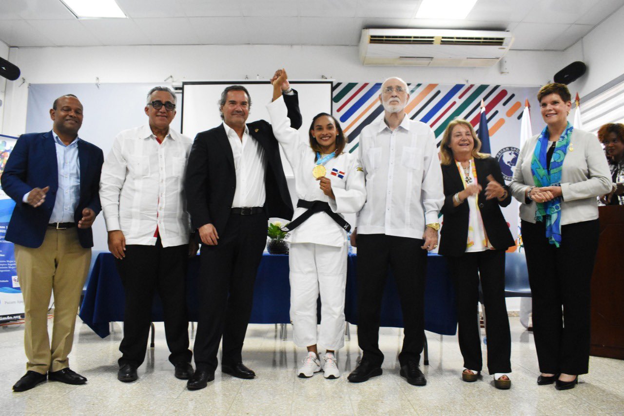 Panam Sports entregó la medalla de oro a la judoca Ana Rosa