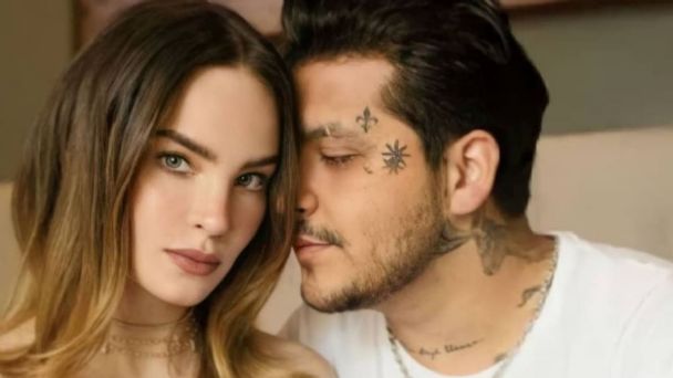 Christian Nodal y Belinda los tatuajes en honor a la cantante y su  significado  Glamour