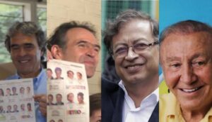 Los candidatos presidenciales en Colombia ya votaron