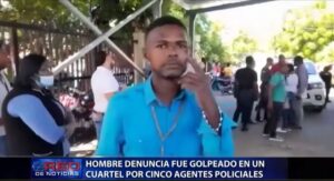 Hombre denuncia fue golpeado en cuartel por cinco policías en Santiago