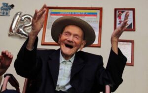 Juan Vicente Pérez es el hombre más viejo del mundo, certificado por Guiness