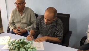 INAPA firma contrato para reconstruir planta de tratamiento en Hato Mayor