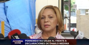 Diputados PRM salen al frente ante declaraciones de Danilo Medina
