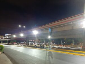 MOPC y CUED informan segunda etapa de iluminación vías públicas